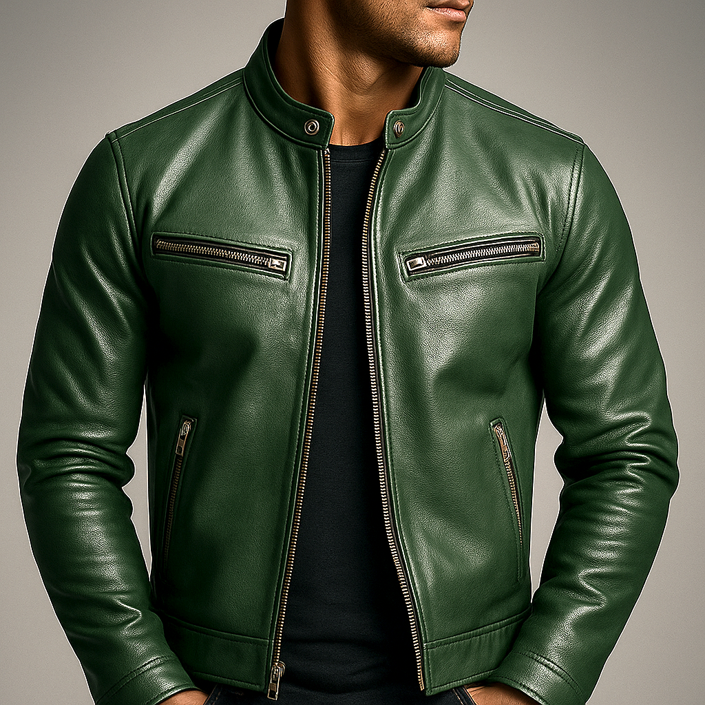 Wilson™ | Vintage Leather Jacket
