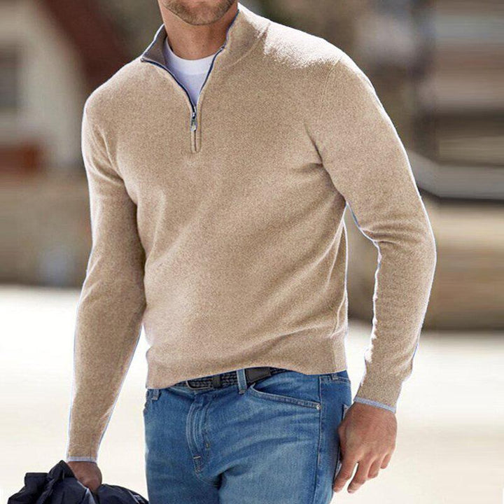 LEO | Warm Pullover with Zipper