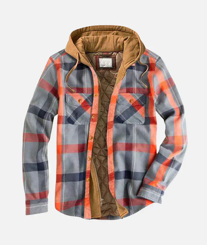 Leo Melbourne™ | Plaid Patchwork Jacket