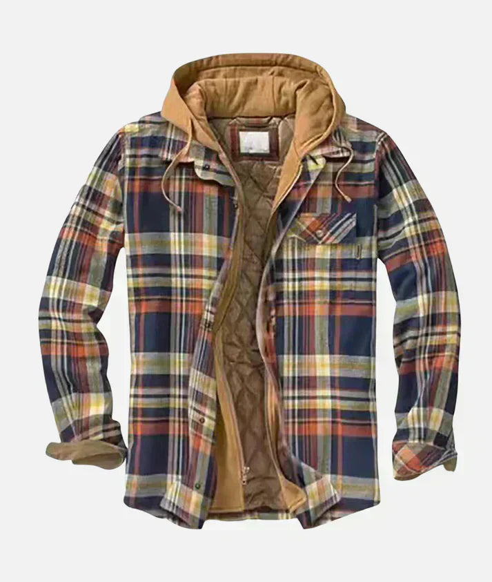 Leo Melbourne™ | Plaid Patchwork Jacket