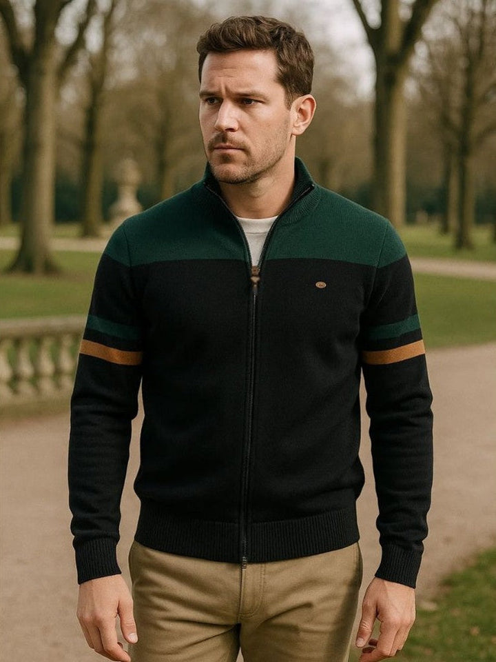 Anders™ | Knitted Cardigan with Zipper Closure