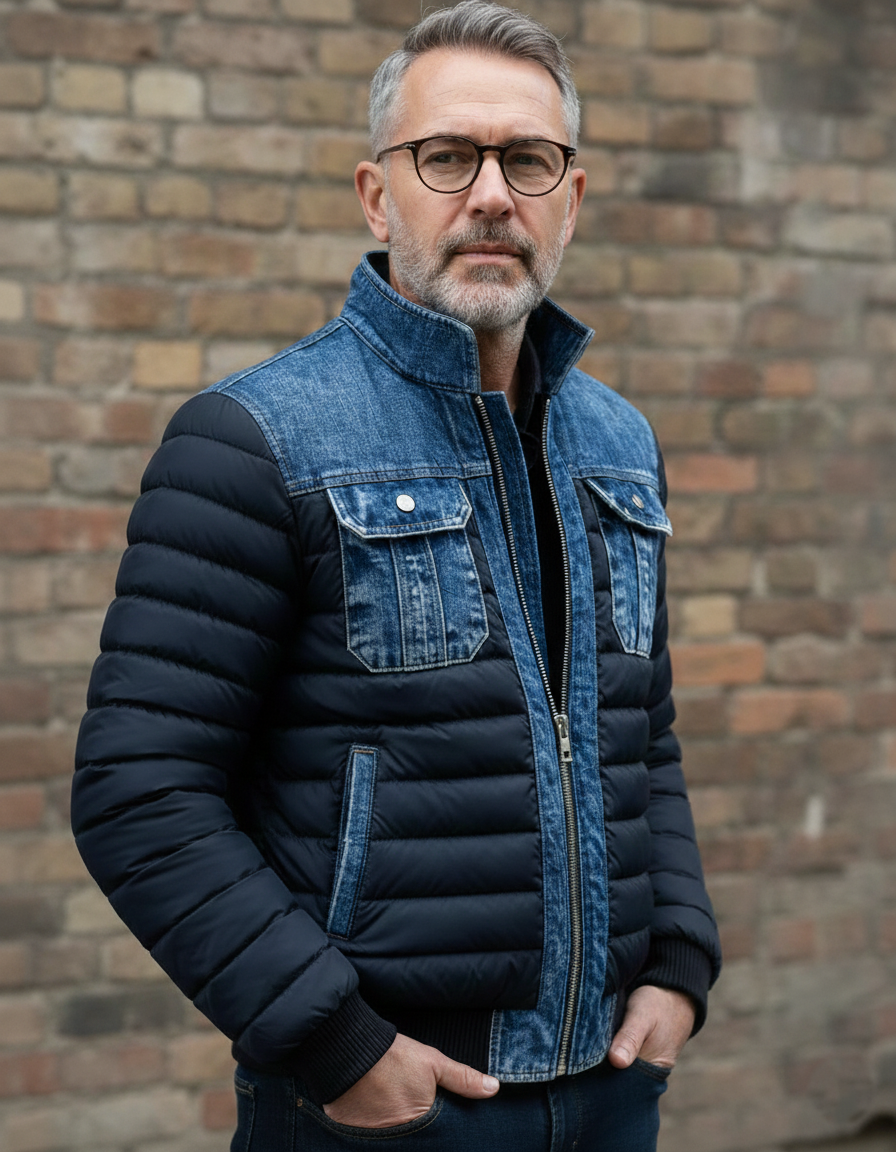 Ares™ | Hybrid Quilted Denim jacket