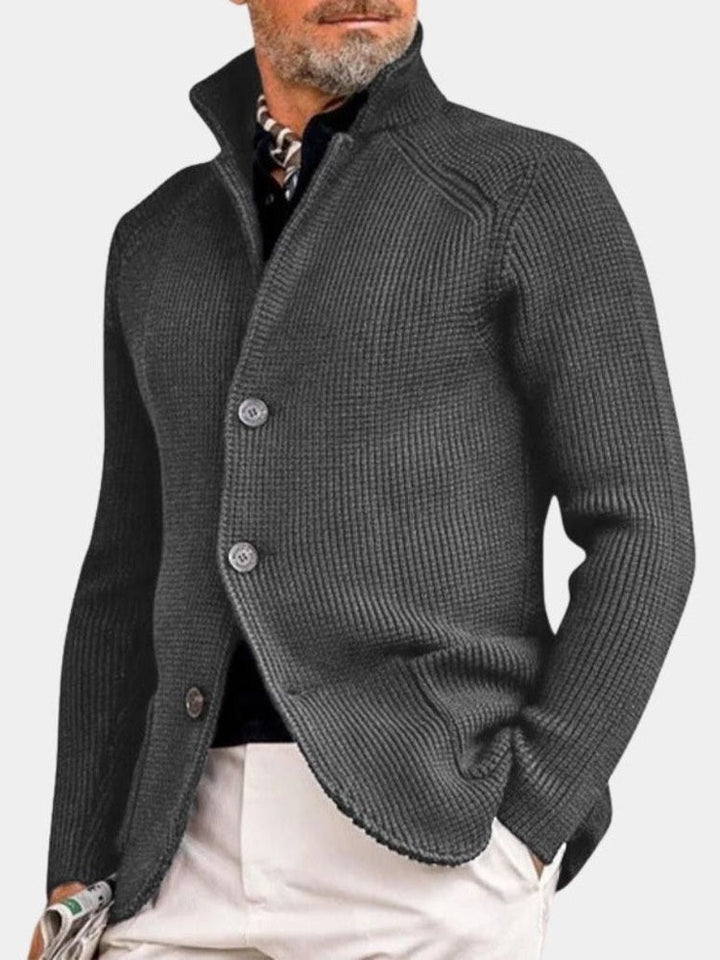 Henrik™ | Button-Up Knit Jacket