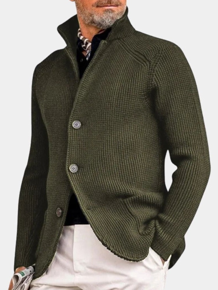Henrik™ | Button-Up Knit Jacket