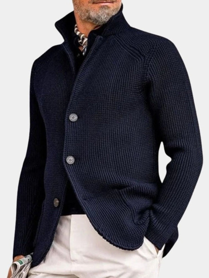Henrik™ | Button-Up Knit Jacket