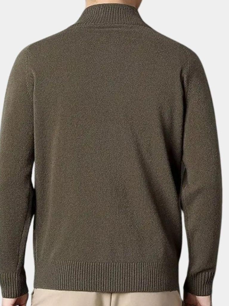 Magnus™ | Cashmere Zip-Up Sweater