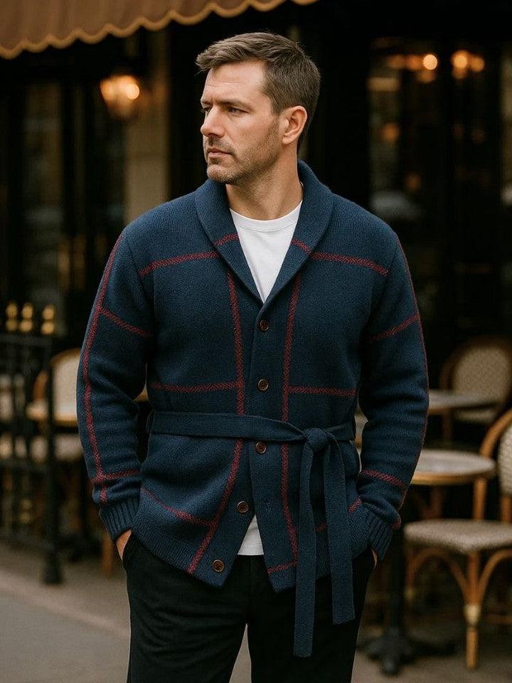 Rom™ | Knit Coat with Belt