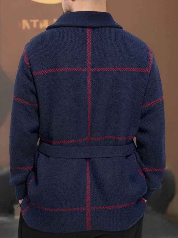 Rom™ | Knit Coat with Belt
