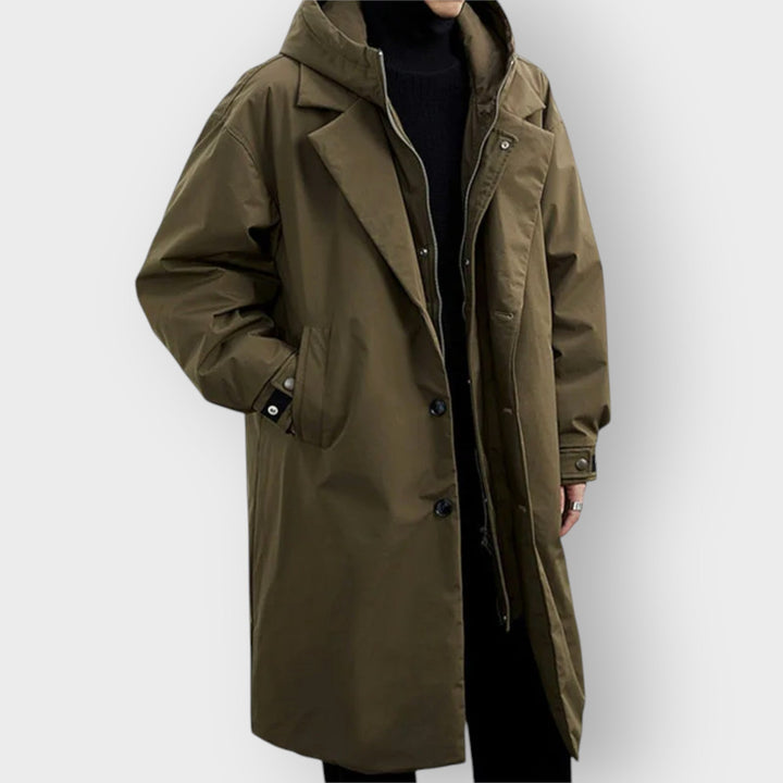 Luc™ - Elegant Long Winter Coat