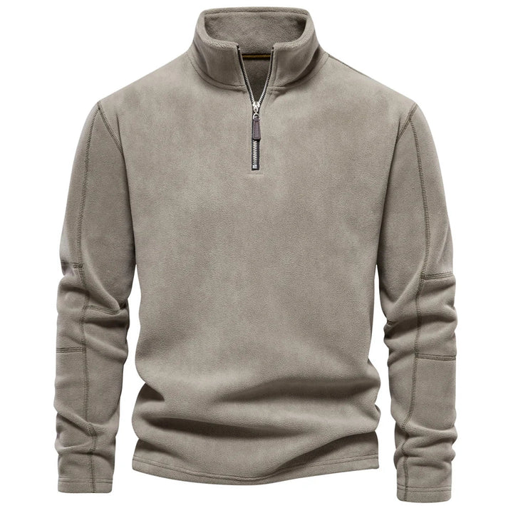Emil | Warm Fleece Pullover with Zipper