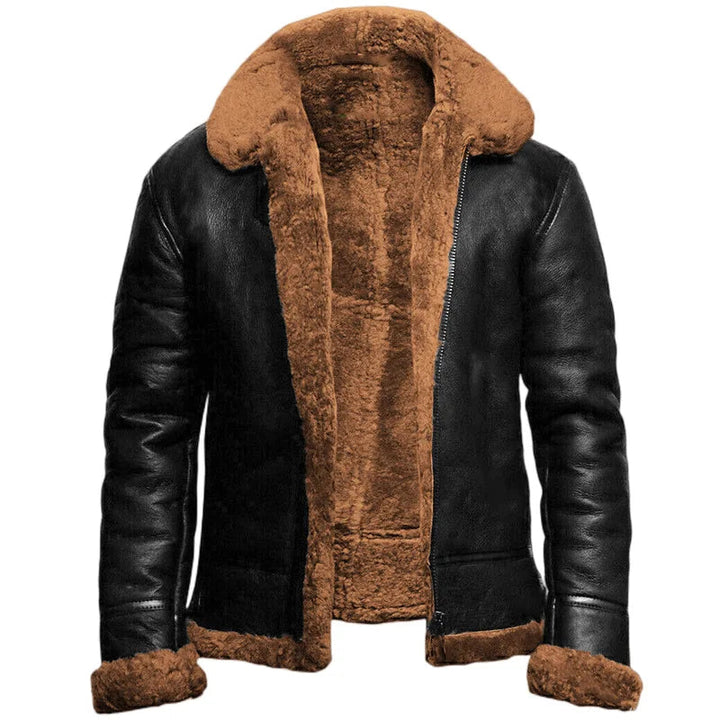 RIVI™ | WINTER LEATHER COAT