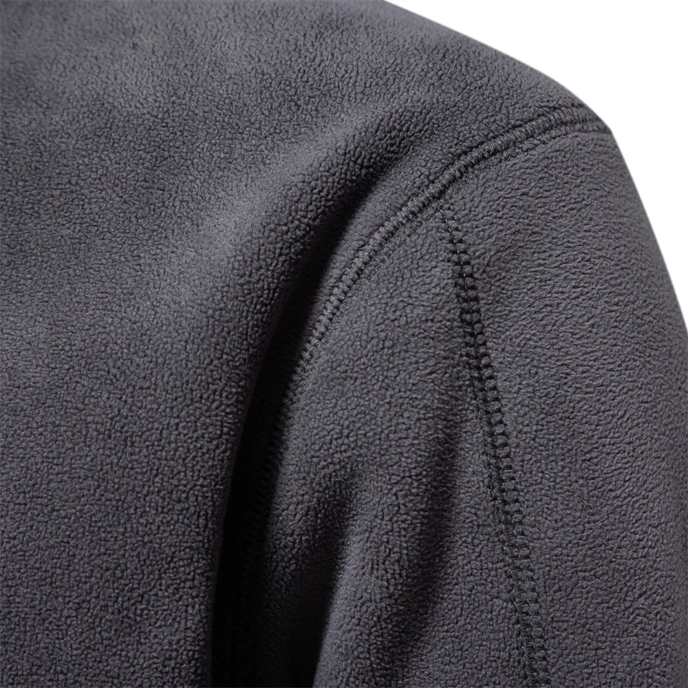 Emil | Warm Fleece Pullover with Zipper