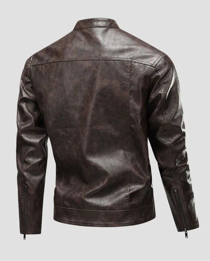 Juan™ | American Pilot Style Leather Jacket