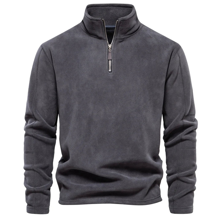 Emil | Warm Fleece Pullover with Zipper