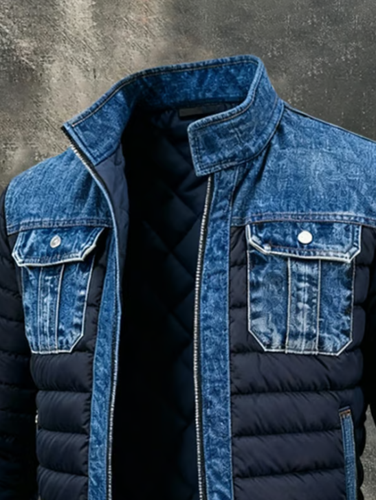 Ares™ | Hybrid Quilted Denim jacket