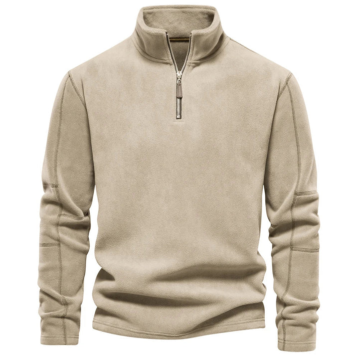 Emil | Warm Fleece Pullover with Zipper