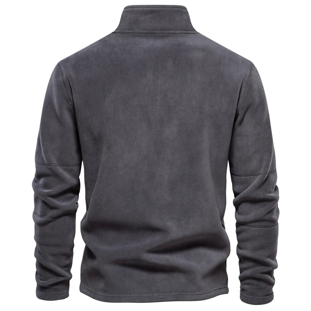 Emil | Warm Fleece Pullover with Zipper