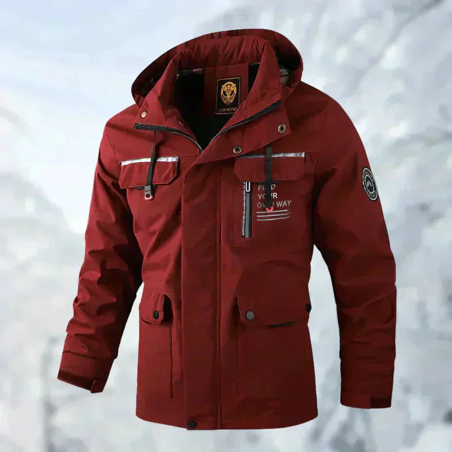 Chris™ - Comfortable outdoor jacket, windproof and waterproof