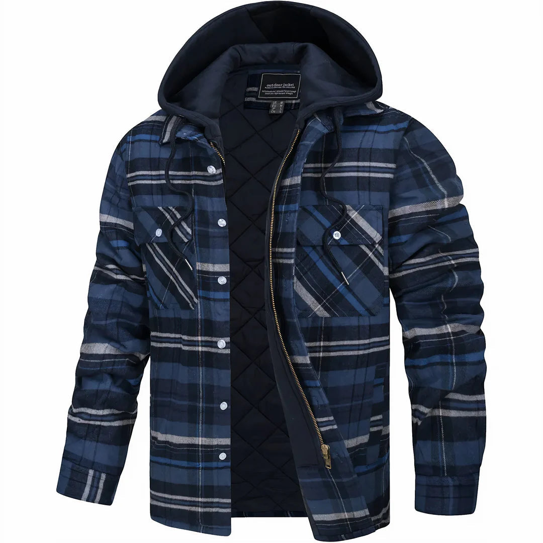 Arend – Warm Men's Coat Made of Premium Wool Blend