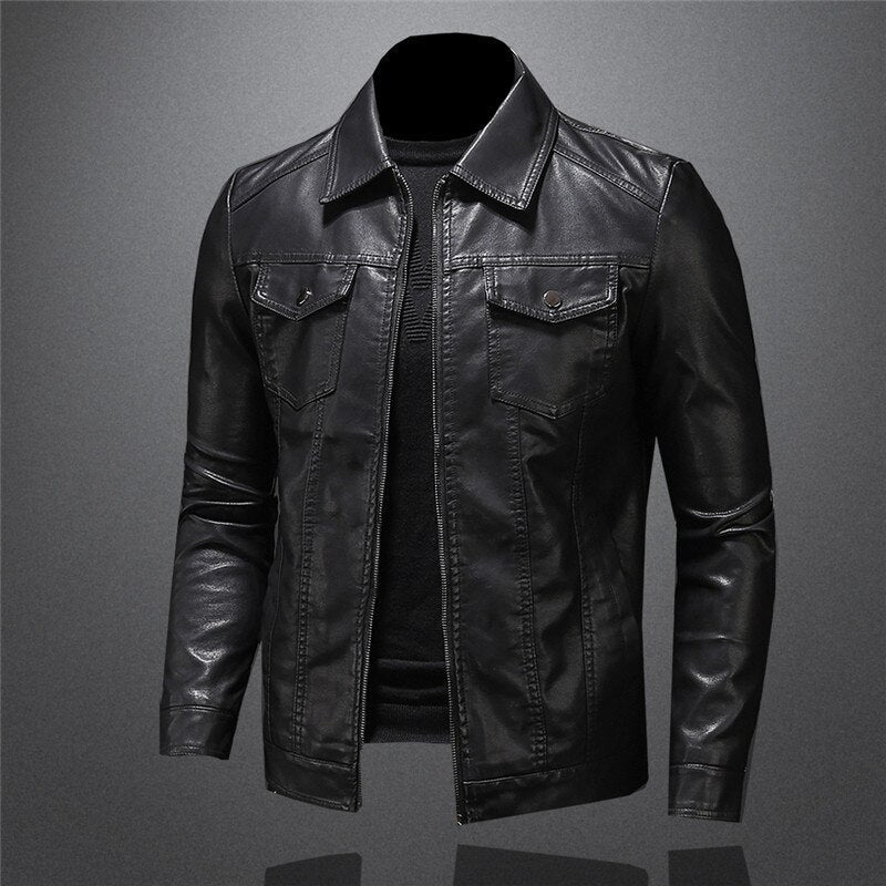 Sergio™ | Leather Jacket